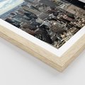 Plakat w ramie 40x50 - Duch Nowego Jorku - Manhattan, Nowy Jork - rama drewno