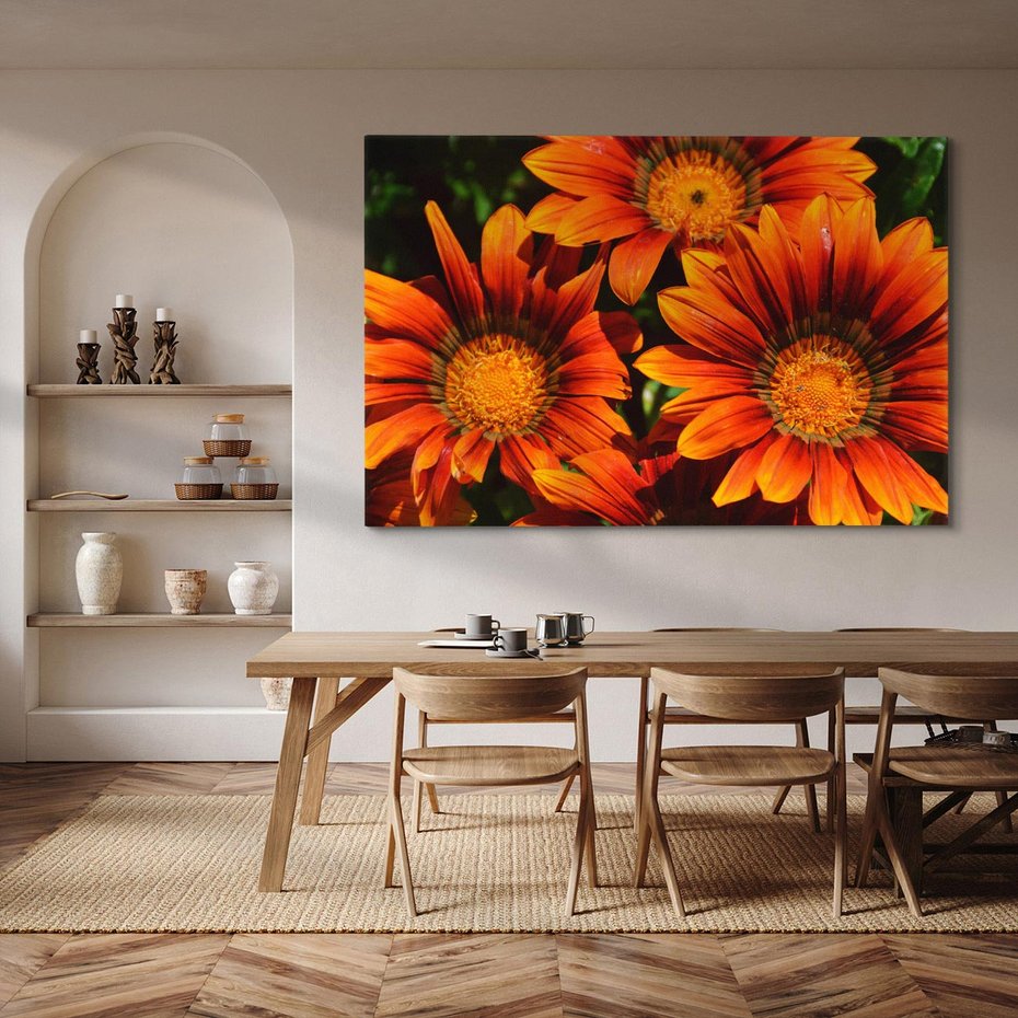 Obraz na płótnie 120x80 - Kwiatowa Esencja - kwiat, kwiaty