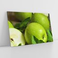 Obraz na płótnie 100x70 - Jabłkowa kolorystyka - jabłka, owoce