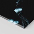 Obraz na płótnie 60x60 - Dym w abstrakcji - dym, abstrakcja