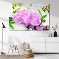 Obraz na płótnie 70x50 - Orchidea w SPA - spa, orchidea