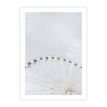 Plakat bez ramy 30x40 - Karuzela Młyńska: Nostalgiczne Koło - młyńskie koło, karuzela