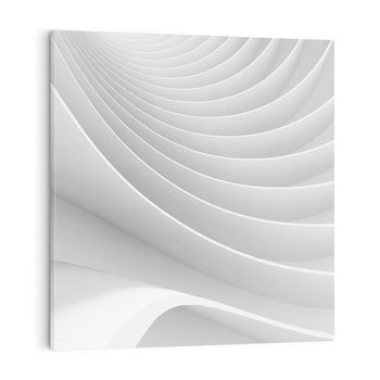Obraz na płótnie 50x50 - Geometryczna Harmonia - geometryczne, kształty