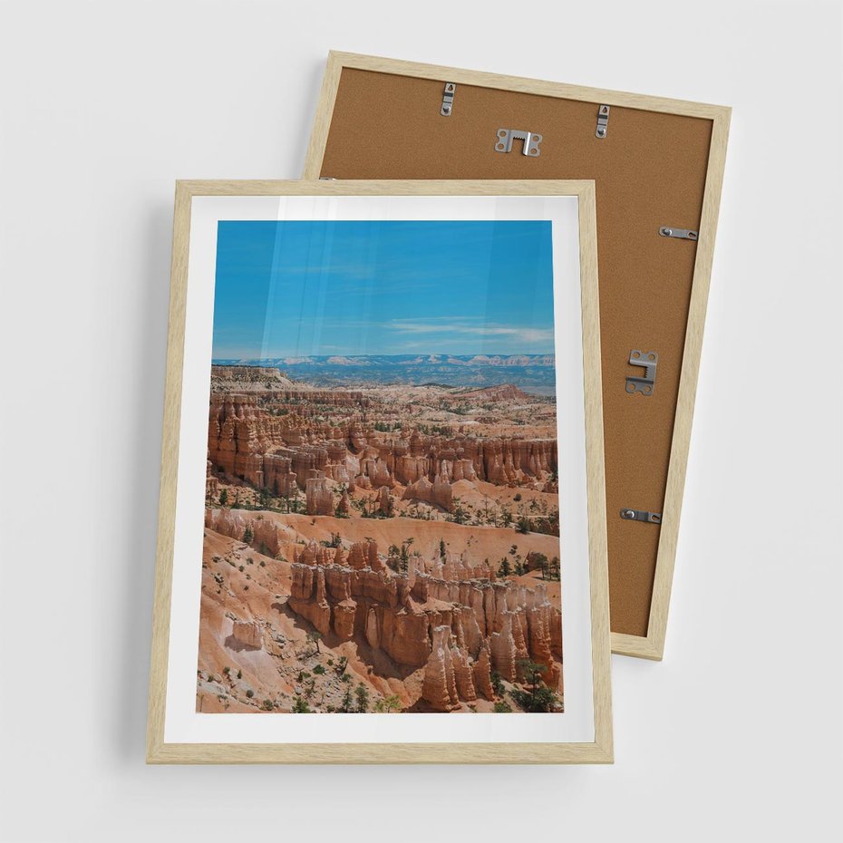 Plakat w ramie 50x70 - Wielki Kanion - wielki kanion, krajibraz - rama drewno
