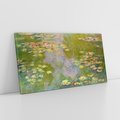 Obraz na płótnie 100x50 - "Lilie wodne" (1919), Claude Monet - Reprodukcja - reprodukcja, obraz na płótnie