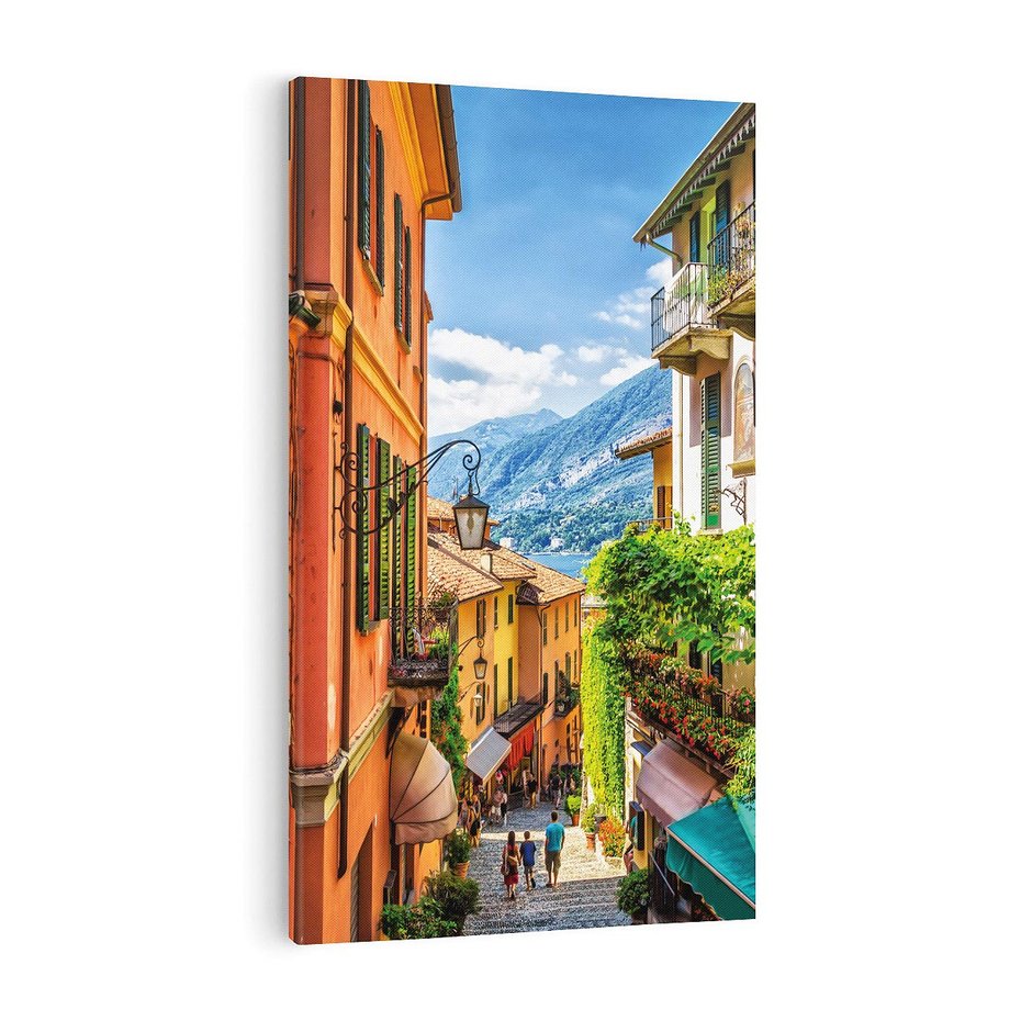 Obraz na płótnie 50x70 - Tropienie Nieskończoności - uliczka, perspektywa