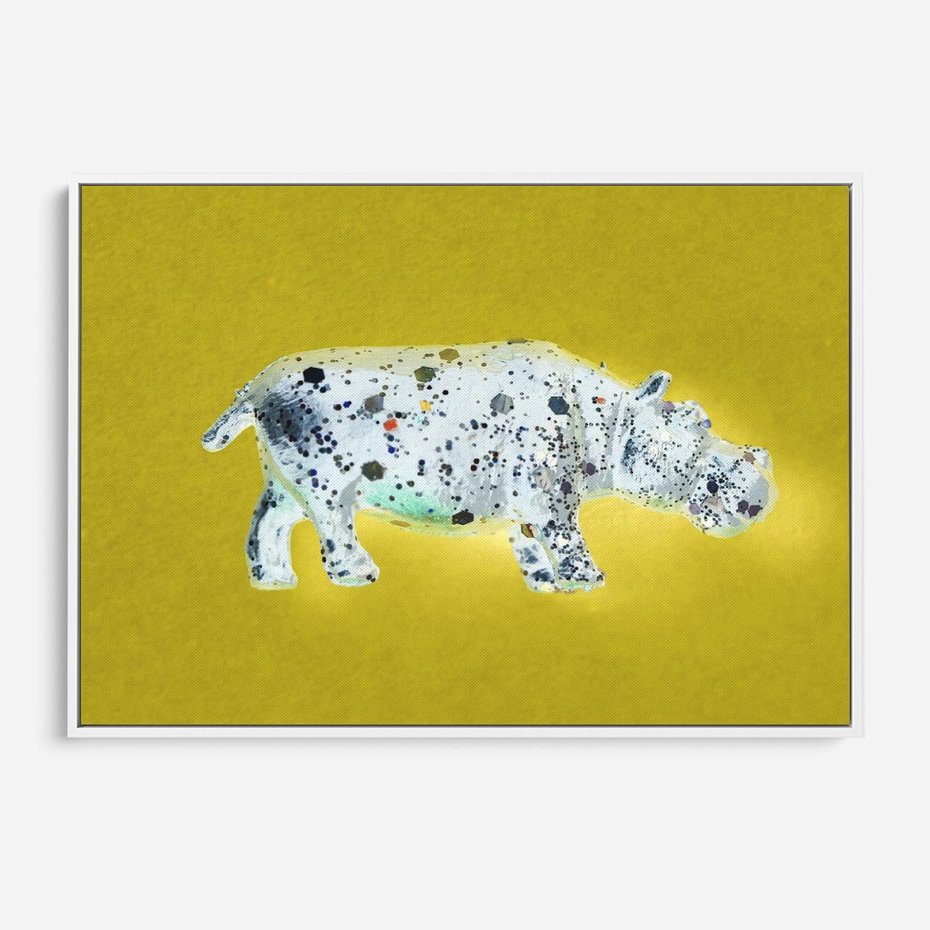 Obraz w ramie 120x80 - Odnalezione w oceanie snów - pozytywna, wesoła sztuka - rama biała