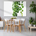 Obraz na płótnie 100x70 - Świeżość Natury - liście, zielone