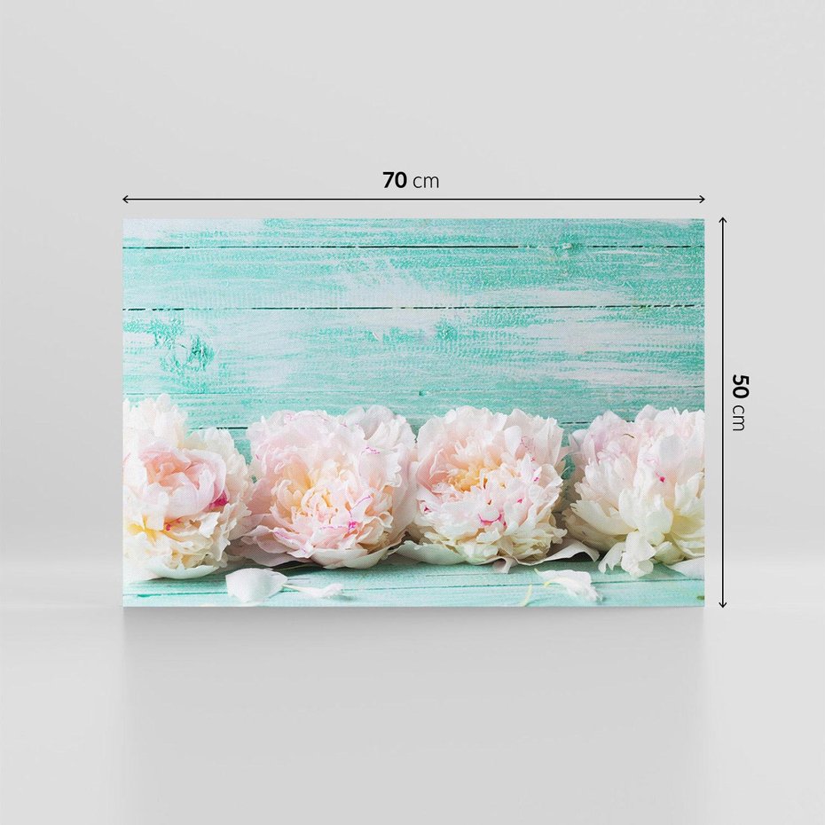 Obraz na płótnie 70x50 - urok i piękno - kwiaty, kwiat