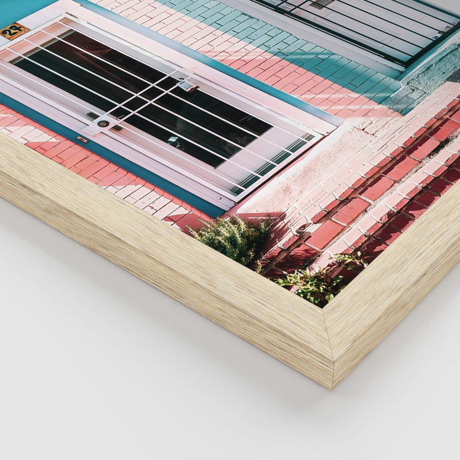 Zestaw obrazy w ramie 40x50 galeria - Surfing, morze, plaża, garbus - rama drewno