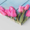 Obraz na płótnie 80x80 - Piękno w pełnym rozkwicie - kwiaty, tulipany