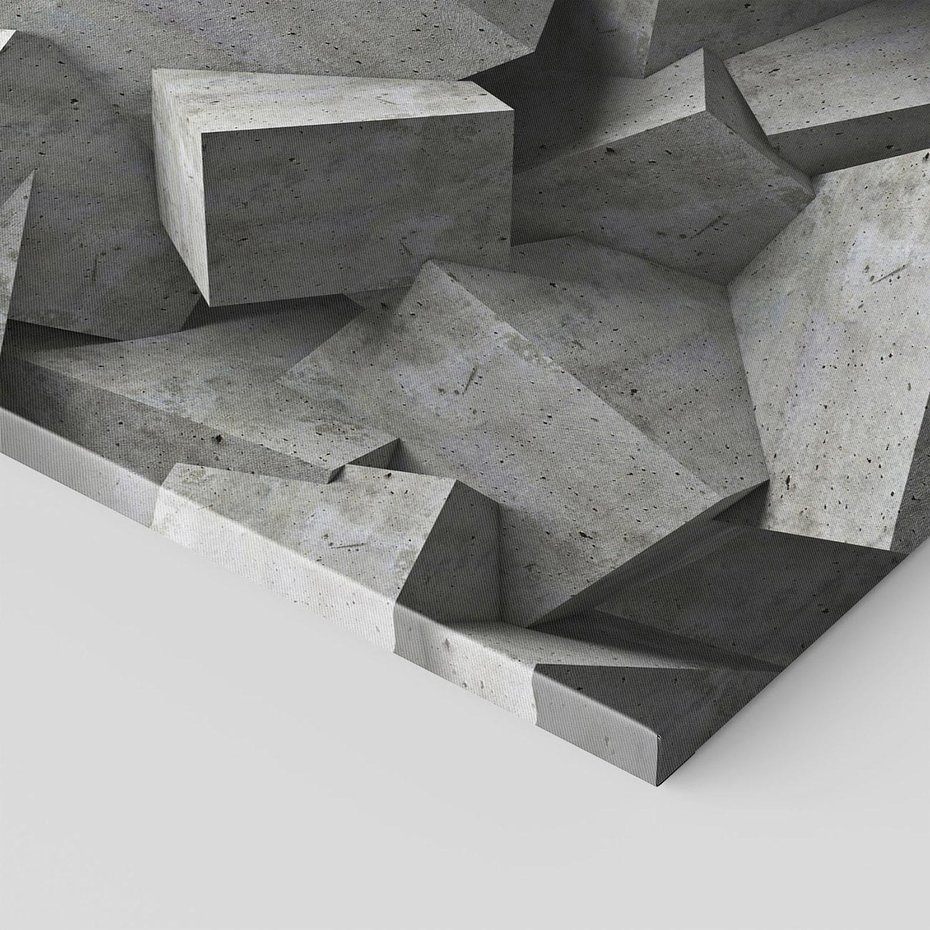 Obraz na płótnie 70x70 - Abstrakcja w Trzech Wymiarach - 3D, abstrakcja