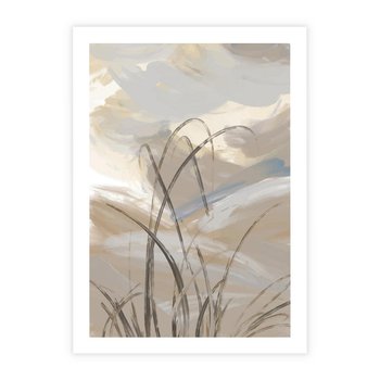 Plakat bez ramy 30x40 - Nowoczesne Odbicia - akwarela, obraz