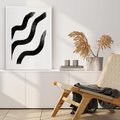 Plakat bez ramy 30x40 - Wibracje Plam - abstrakcja, minimalizm