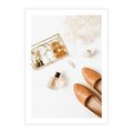 Plakat bez ramy 30x40 - Elegancja w Szafie - modowa fotografia, buty