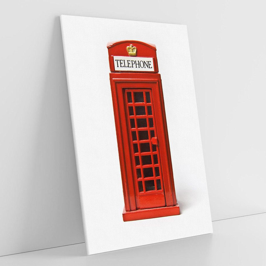 Obraz na płótnie 70x100 - Ikona Londynu - Londyn, budka
