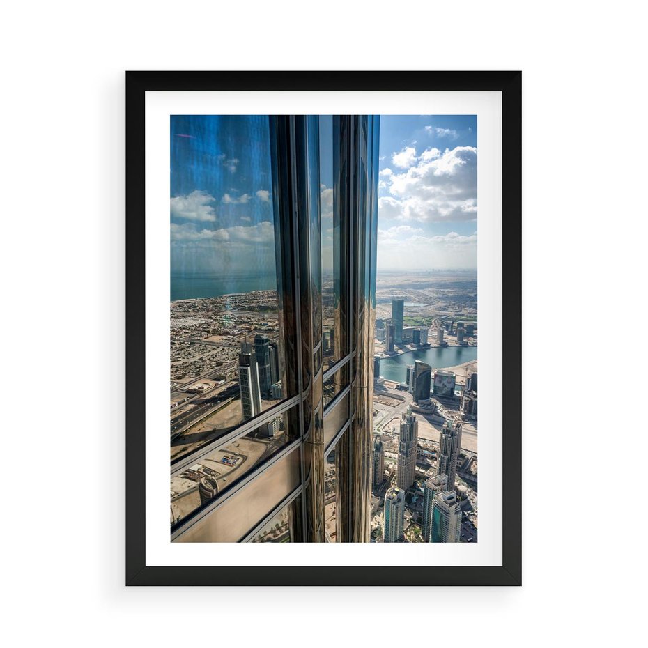 Plakat w ramie 50x70 - Architektura Budynków - budynki, architektura - rama czarna