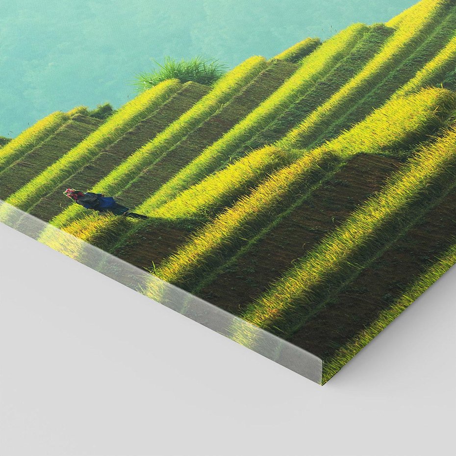 Obraz na płótnie 30x30 - Góry Azji: Siła i Urok Natury - Azja, góry