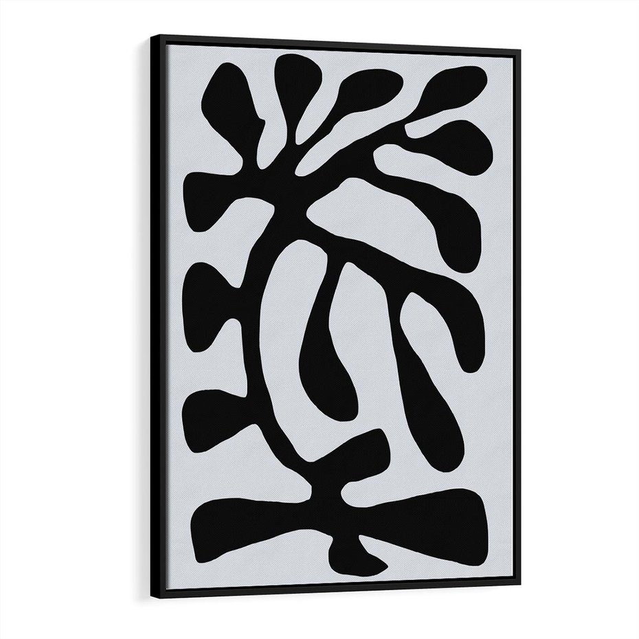 Obraz w ramie 50x70 - Przenikające Refleksje - matisse, sztuka nowoczesna - rama czarna