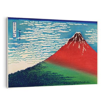 Obraz na płótnie 120x80 - "Fine Wind, Clear Morning" Katsushiki Hokusai - Reprodukcja - reprodukcja, obraz na płótnie