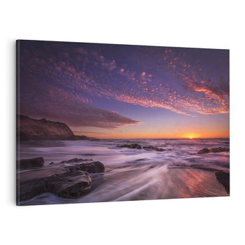 Obraz na płótnie 70x50 - Spojrzenie w głąb duszy - zachód słońca, zmierzch