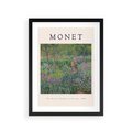 Plakat w ramie 30x40 - Reprodukcja Moneta - Monet, reprodukcja - rama czarna
