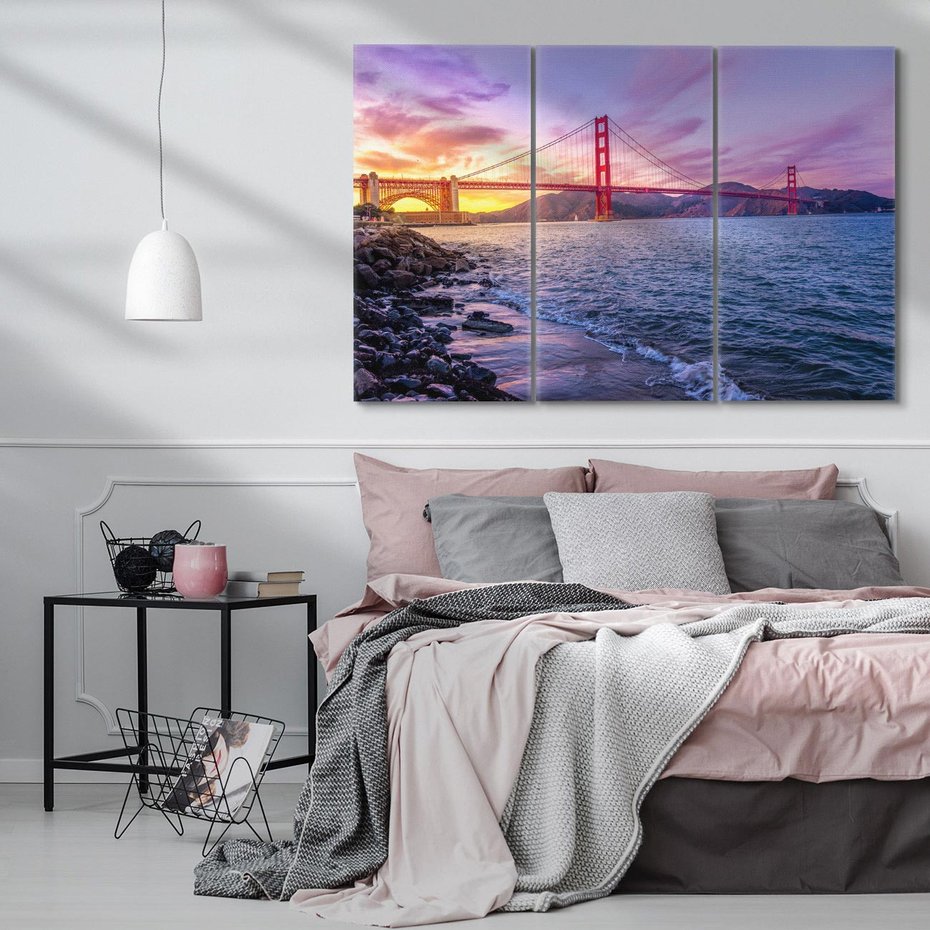 Obraz na płótnie 120x80 - Golden Gate - San Francisco - Golden Gate, San