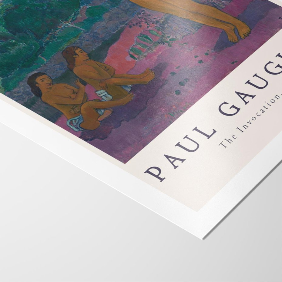 Plakat bez ramy 40x50 - Reprodukcja Gauguina: Sztuka Egzotyczna na Plakacie - paul gauguin, plakat