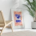 Plakat bez ramy 30x40 - Bezgraniczne Formy - nowoczesna typografia, liście