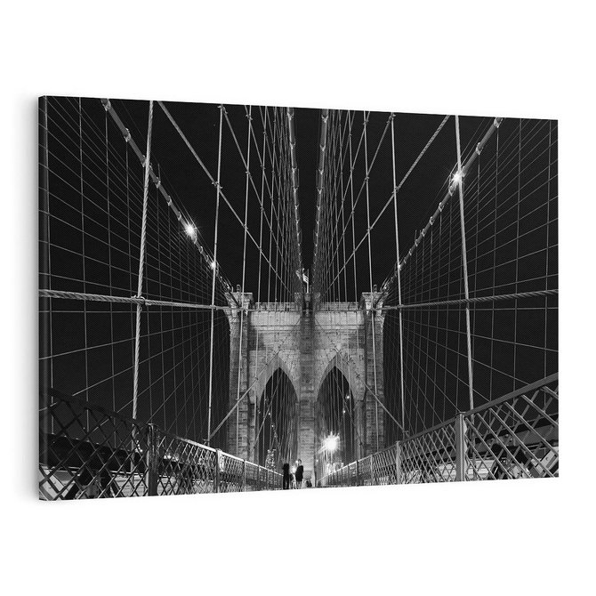 Obraz na płótnie 70x50 - Nowy Jork - Mosty w USA - NY, USA