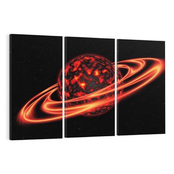 Obraz na płótnie 120x80 - Między gwiazdami - kosmos