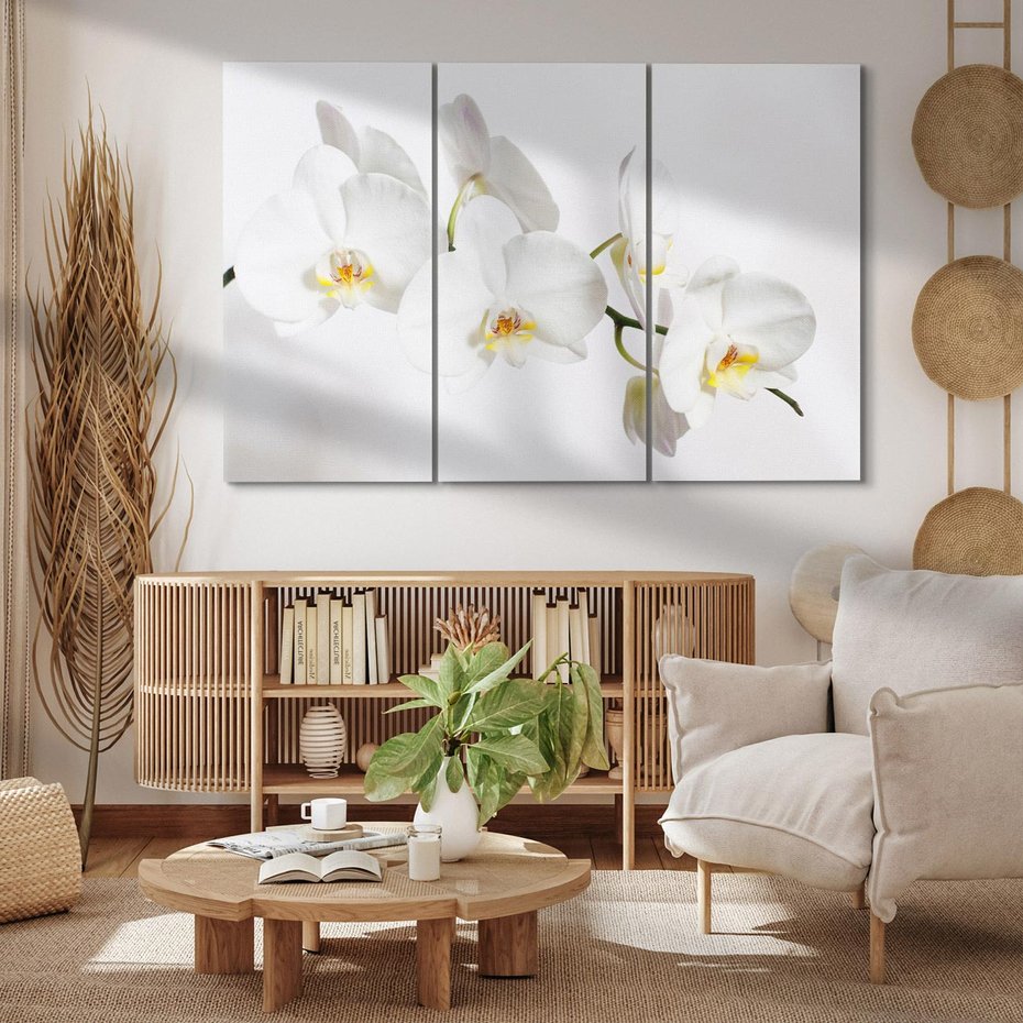 Obraz na płótnie 120x80 - Orchidea Kwiat - orchidea, kwiat