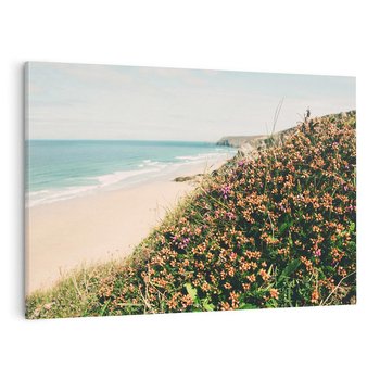 Obraz na płótnie 100x70 - Perspektywa Klifu - fotografia, ocean