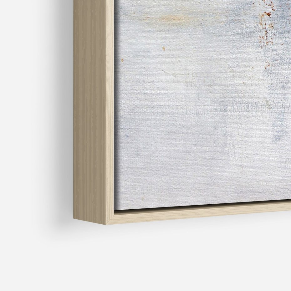 Obraz w ramie 50x70 - Kontrastujące Chaosy - abstrakcja, kontrast - rama drewno