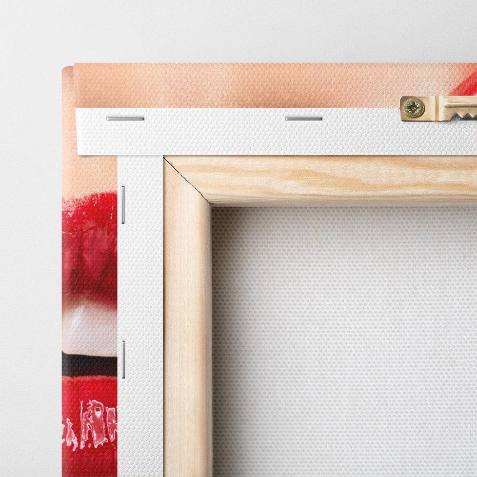 Obraz na płótnie 50x50 - Piękno manicure: kolory i elegancja - paznokcie, manicure