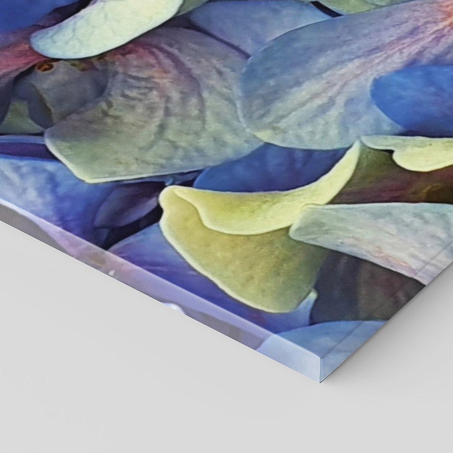 Obraz na płótnie 120x60 - Hortensja - delikatność kwiatów - hortensja, kwiaty