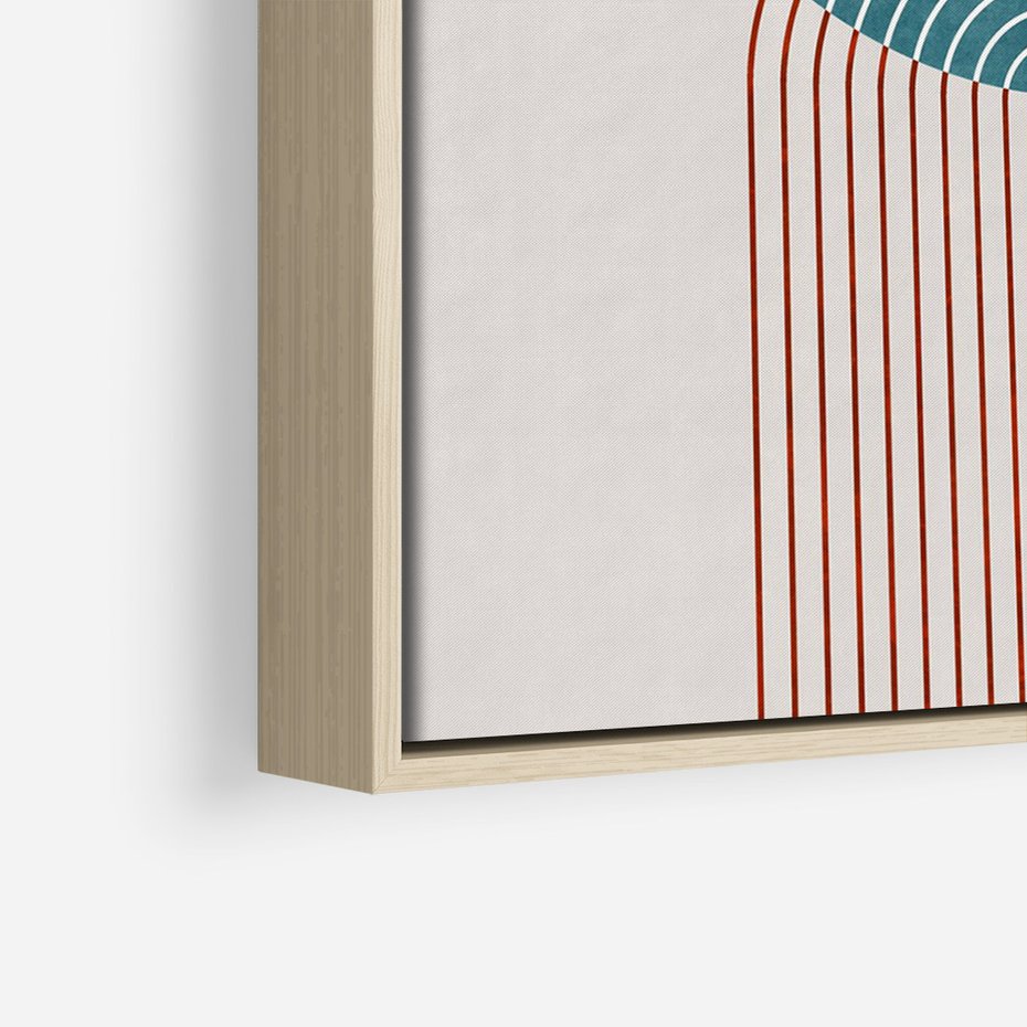 Obraz w ramie 70x100 - Odkrywanie duszy w farbach - kwiaty, pastelowe kolory - rama drewno