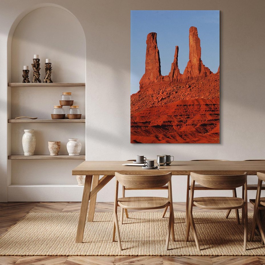 Obraz na płótnie 50x70 - Wielki Kanion - majestat pustyni - Wielki Kanion, pustynia