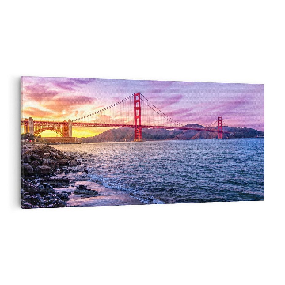 Obraz na płótnie 140x70 - Złota Brama San Francisco - Golden Gate, San