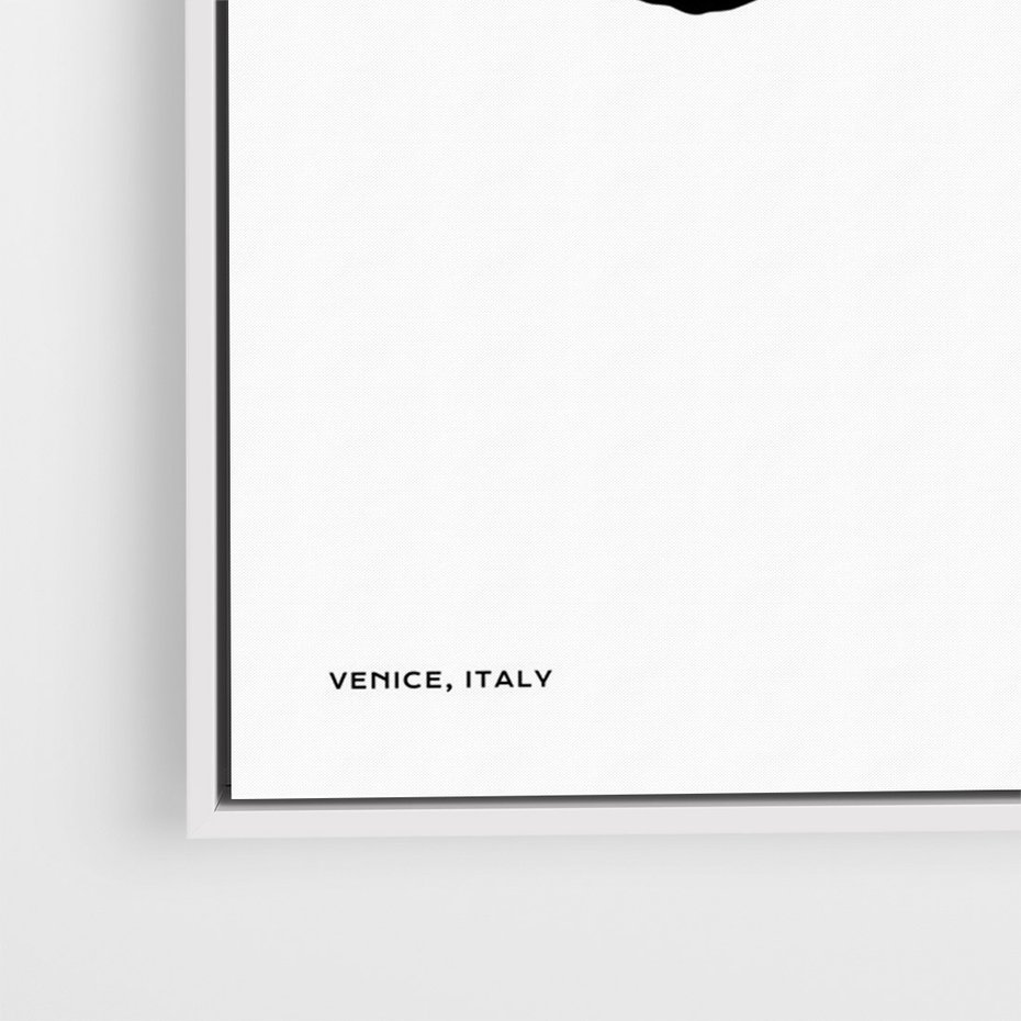 Obraz w ramie 80x120 - Rozbijające Granice Boho - boho sztuka, twarze - rama biała