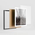 Plakat w ramie 40x50 - Nowoczesna Linia - most, nowoczesna - rama czarna