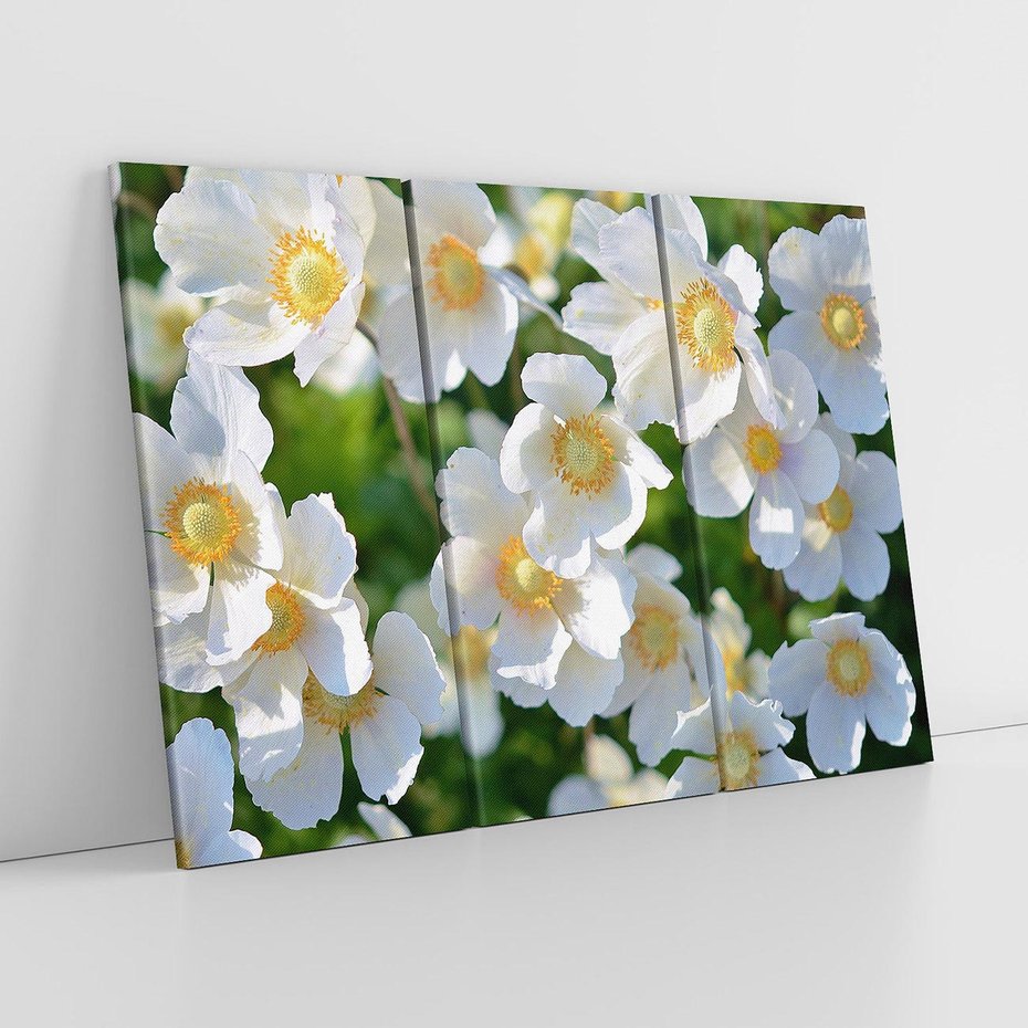 Obraz na płótnie 120x80 - Kwiatowy Raj - kwiat, kwiaty