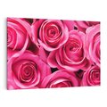 Obraz na płótnie 120x80 - Romantyczne róże w pełnym rozkwicie - róże, kwiaty