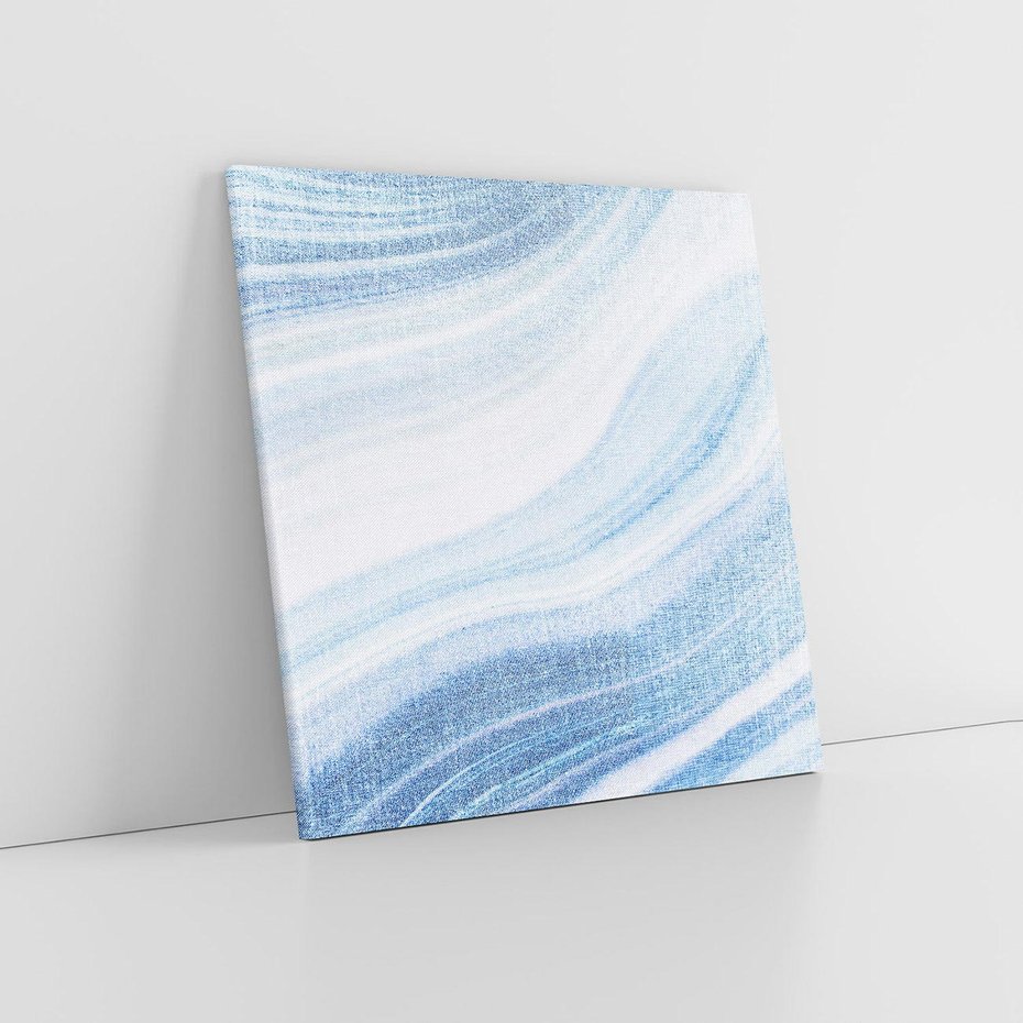 Obraz na płótnie 50x50 - Abstrakcyjna akwarela - abstrakcja, akwarela