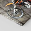 Obraz na płótnie 30x30 - Sportowy motocykl cross - motocykl, cross