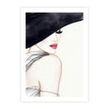 Plakat bez ramy 40x50 - Stylowa Ekspresja - kobieta, moda