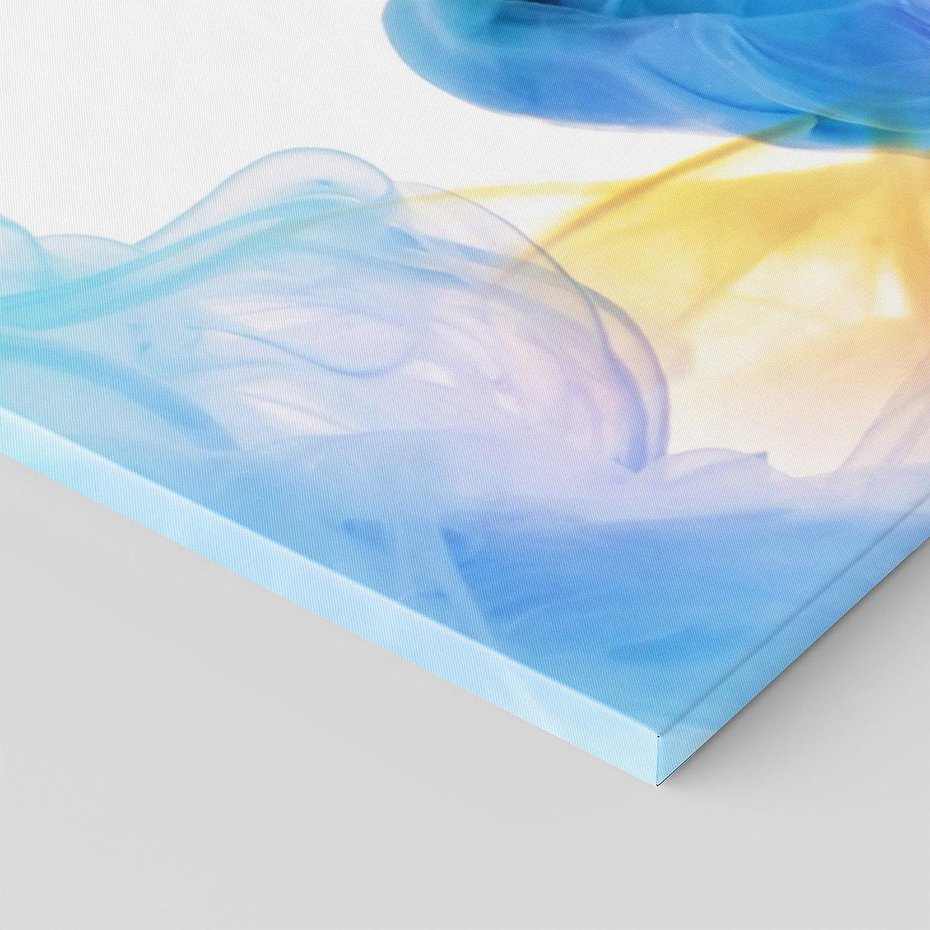 Obraz na płótnie 140x70 - Abstrakcyjne Pastelowe Piękno - abstrakcja, pastelowe