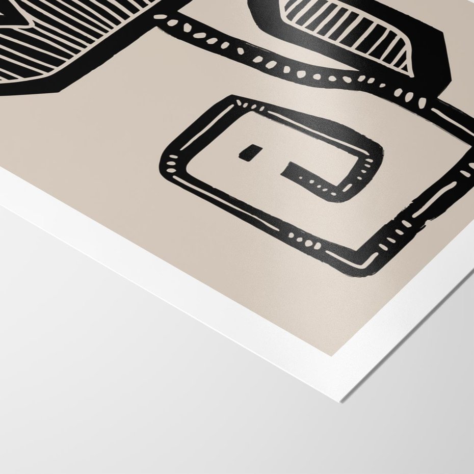 Plakat bez ramy 21x30 - Migotliwa Symfonia Kwiatu - kwiat, nowoczesna grafika