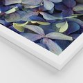 Zestaw obrazy w ramie 50x70 galeria - Suche, kwiaty, hortensje, boho - rama biała