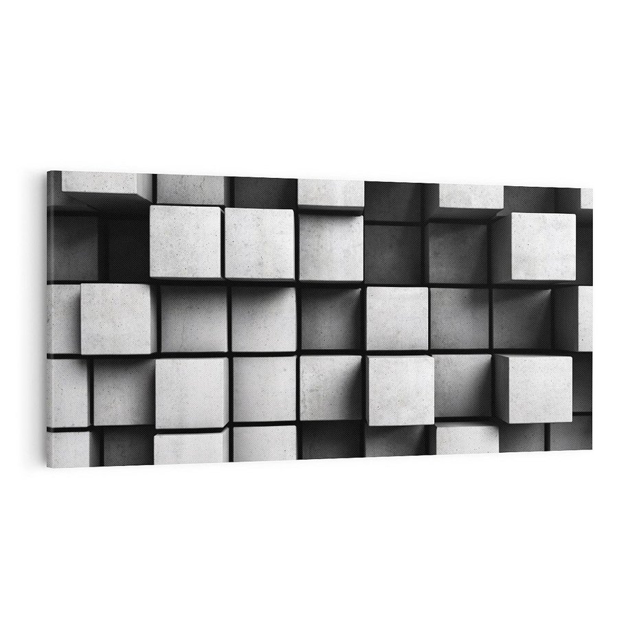 Obraz na płótnie 140x70 - Geometryczne Elegancje - nowoczesny, geometryczny